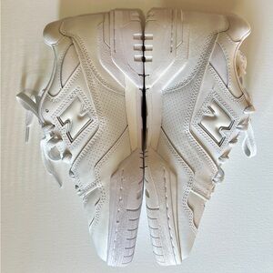 New Balance White Athletic Shoes